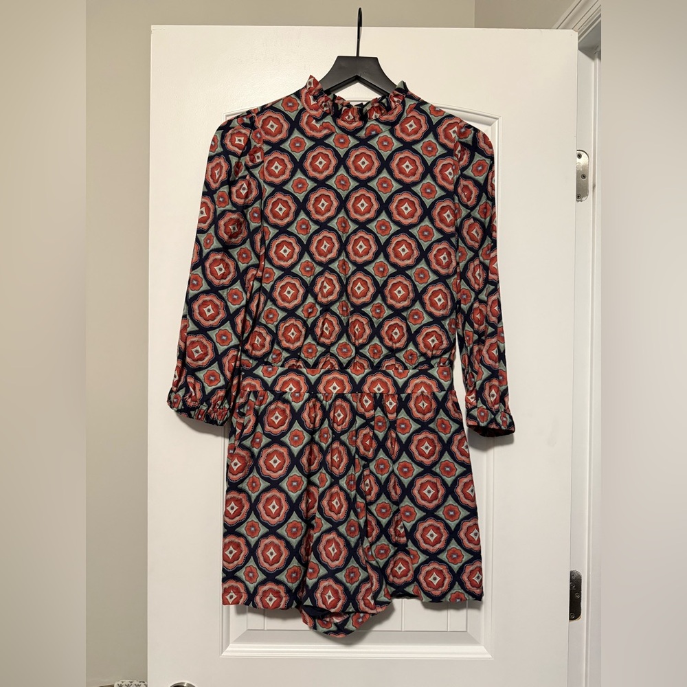 THML Romper with Geometric Pattern - image 2
